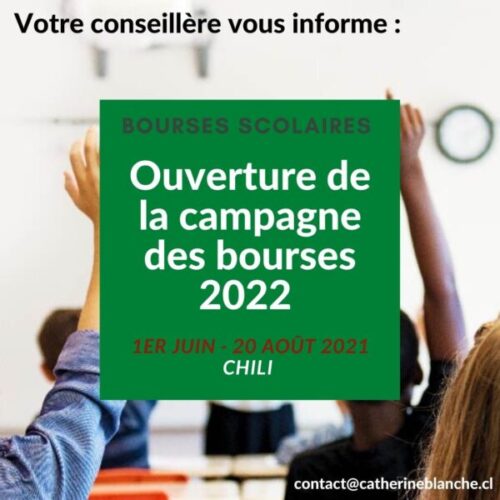 Ouverture de la première campagne de bourses 2022